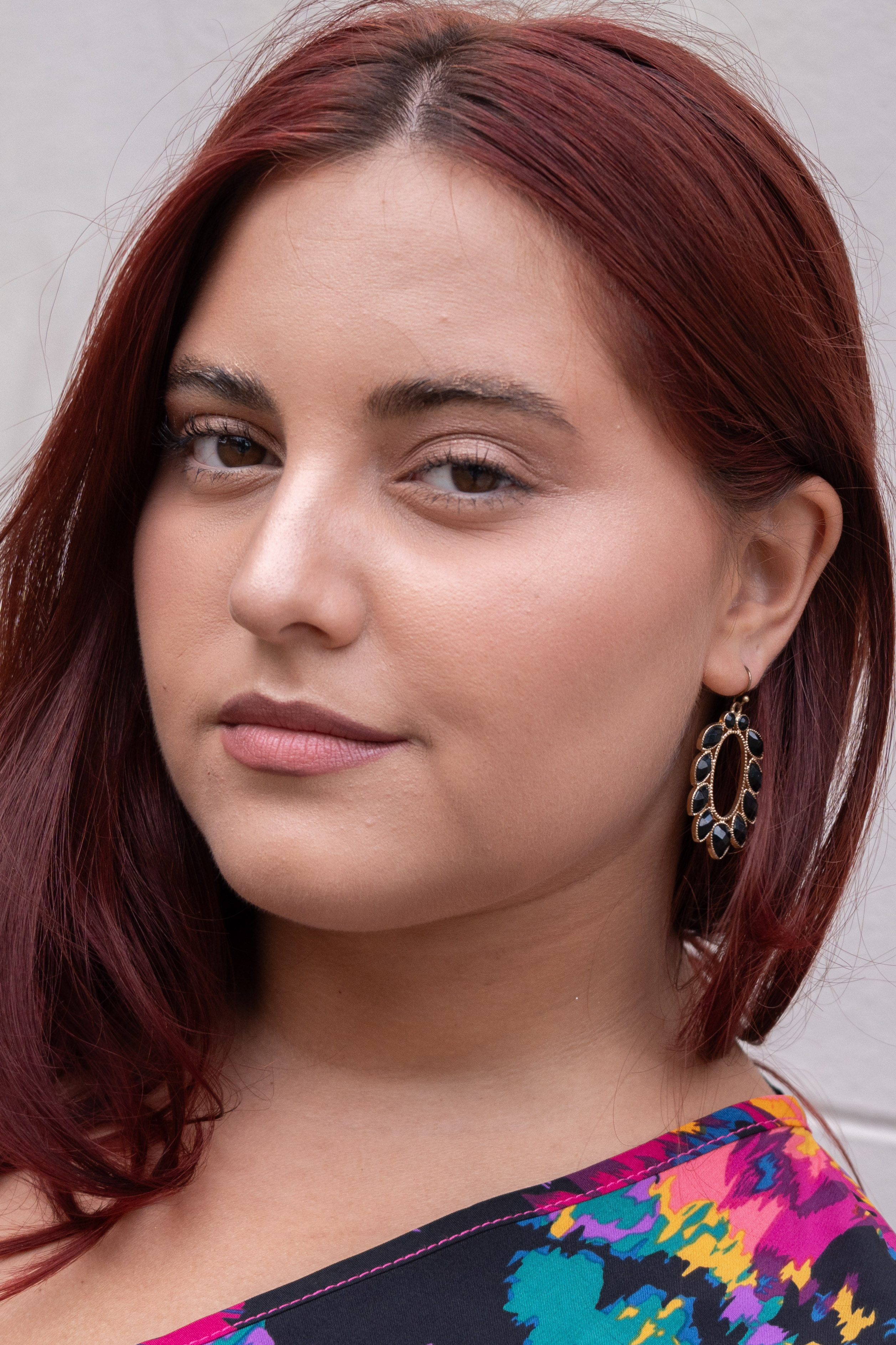 Caravanas en dorado y negro