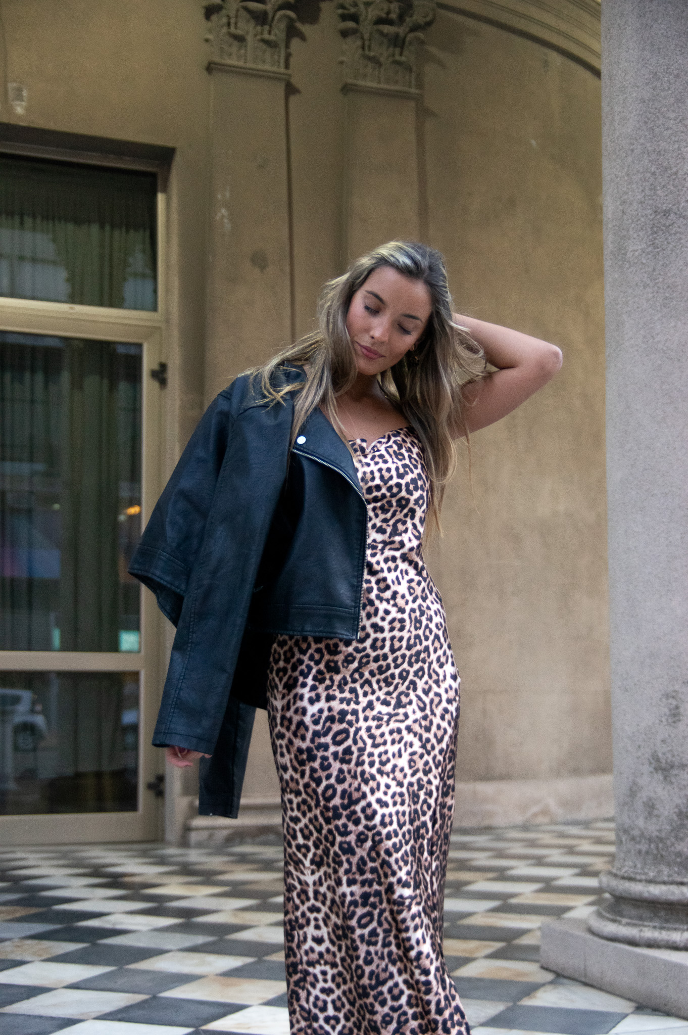 Campera de cuerina