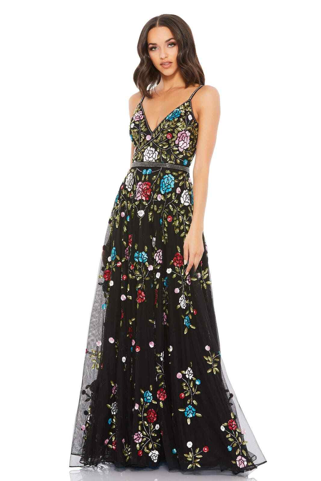 Vestido con bordados