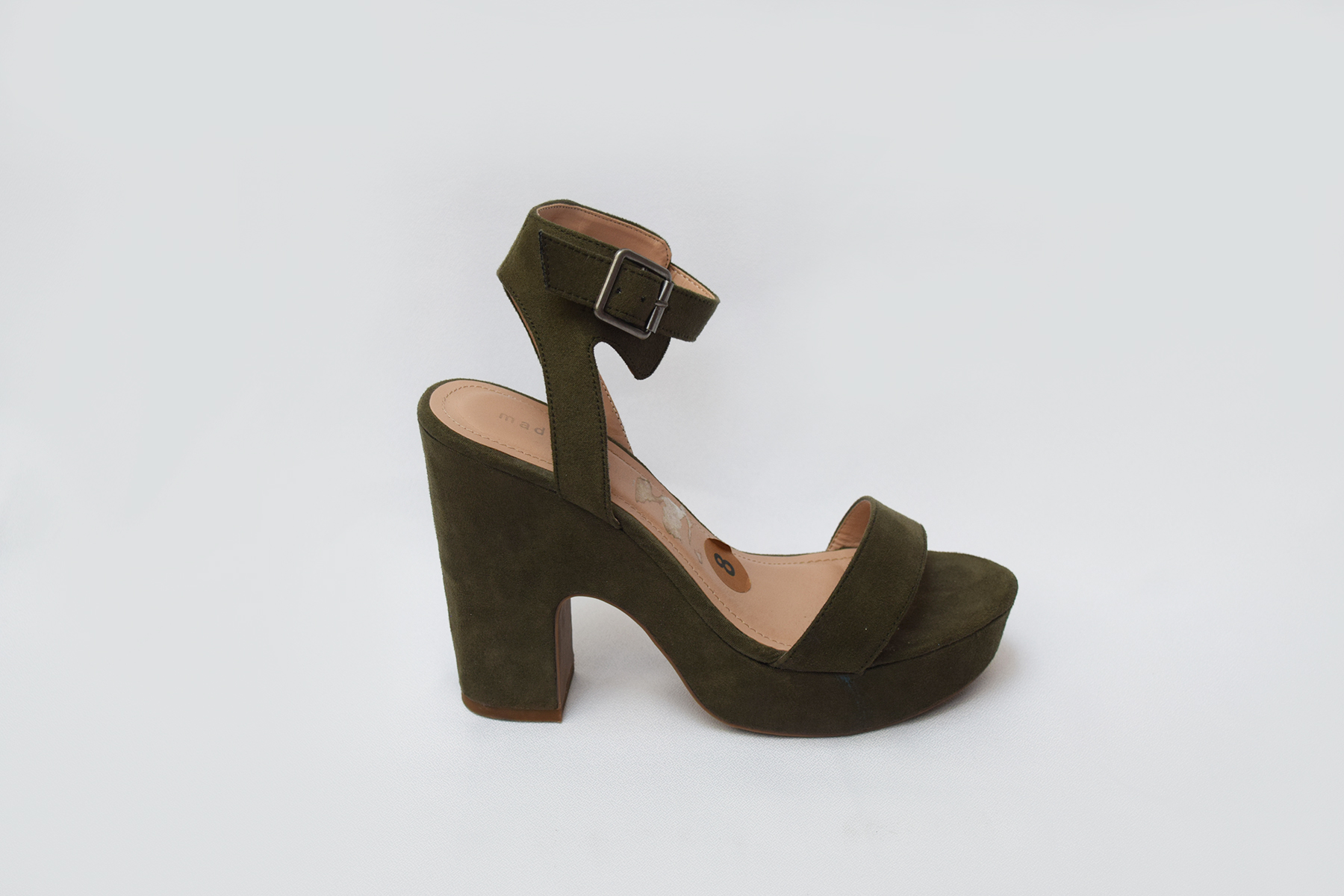 Sandalias verde musgo